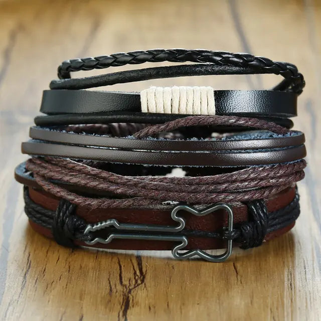 4Pcs/ Set Braided Bracelets